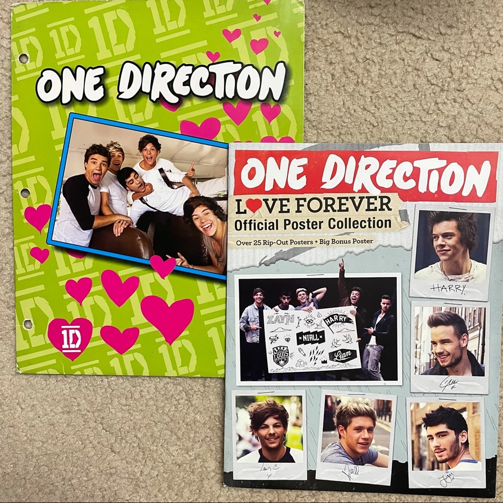 One Direction Tour DVD, Sticker Book/Folder (NEW) - Picture 2 of 2